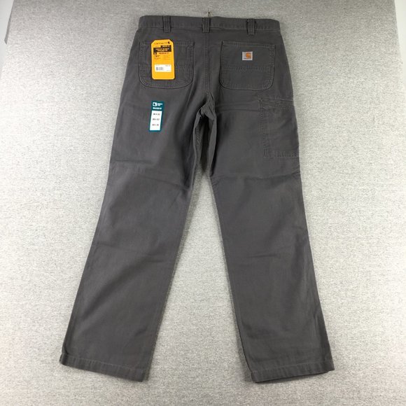 Carhartt Other - Carhartt Pants Mens 38x32 Rugged Flex Relaxed Fit Canvas Work Chino BN2291 NEW
